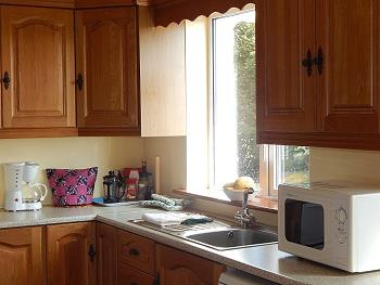 Fully equipped, modern kitchen